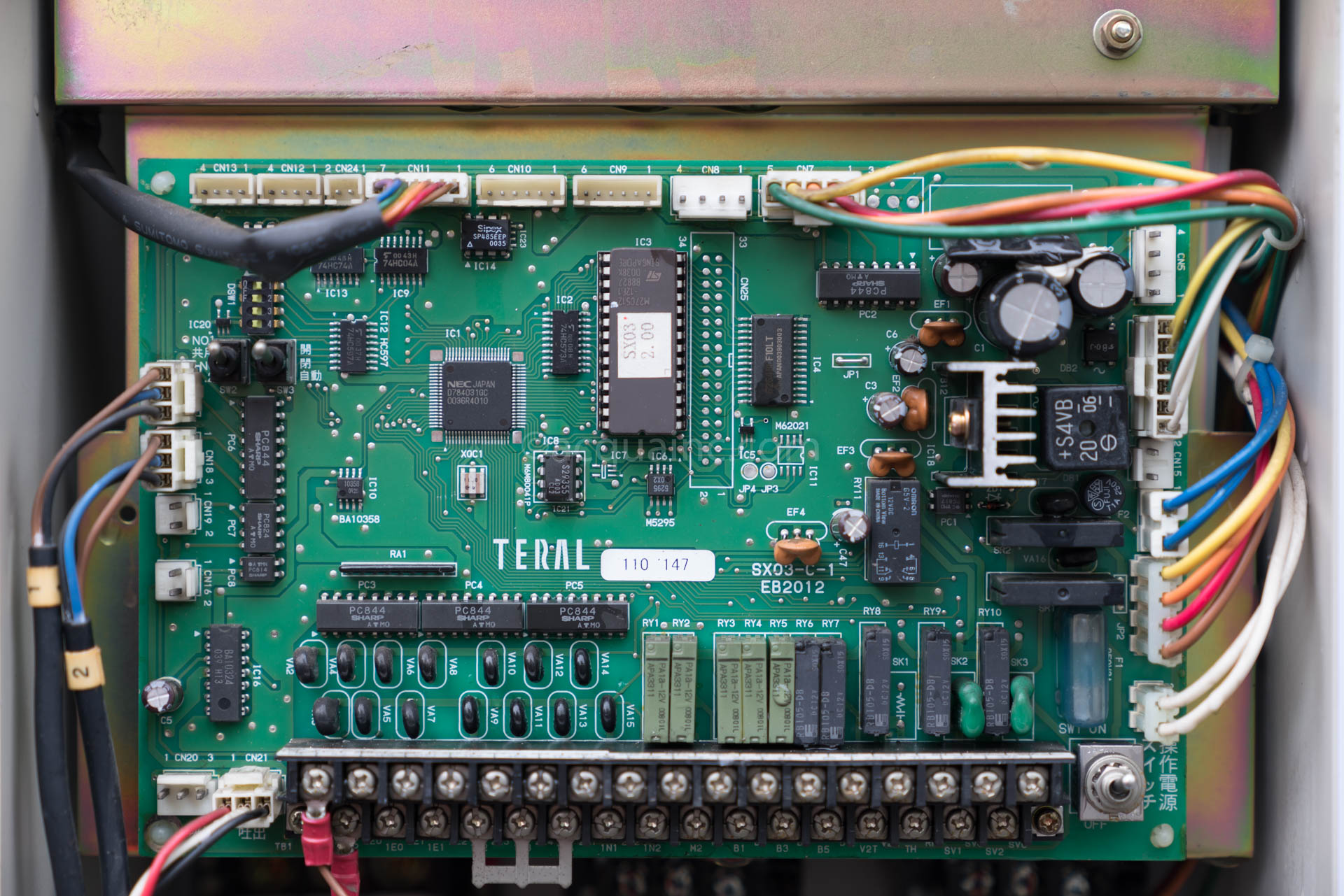 TERAL SX03-C-1 EB2012 制御基板